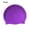 Purple, variant on Kiplyki Adult Universal Pure Silicone Ear Protection Swimming Caps