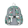thumbnail image 3 of Australian Shepherd Floral Backpack for School,Cute School Bag,Schoolbag with Adjustable Shoulder Straps & Padded Back,13.4"x11"x4.7", 3 of 6