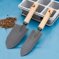 thumbnail image 3 of Apuakthei Forged Hand Trowel, Garden Tool for Roots and Planting, 3 of 5