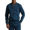thumbnail image 4 of RLX Ralph Lauren Men's Double Knit Track Jacket Raleigh Blue-Size Large, 4 of 9
