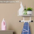 thumbnail image 5 of Ironing Board Hanger Wall Mount ron Holder With Shelf Wall Wood Storage Holder, 5 of 5