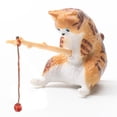 thumbnail image 2 of Adorno Pesca para Gatitos Figura Gatos Rium (B) Aqua, 2 of 2