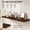 Rustic Brown, variant on 55 Inch Floating Wall Shelf, 12 Inch Deep Large Floating Shelf for Fireplace Mantel, 2 Inch Thick Oak Color Shelf for Living Room Bedroom, 1 Pack