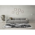thumbnail image 3 of Ahgly Company Indoor Rectangle Abstract Gray Modern Area Rugs, 2' x 5', 3 of 4