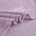 thumbnail image 4 of JML 3 Piece Heather Jersey Blanket Knit Blanket Purple Twin, 4 of 5