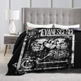 thumbnail image 3 of Blanket Throw Bedding Room Decor Flannel Blankets for Bed Sofa Warm Blankets 60"x50", 3 of 6