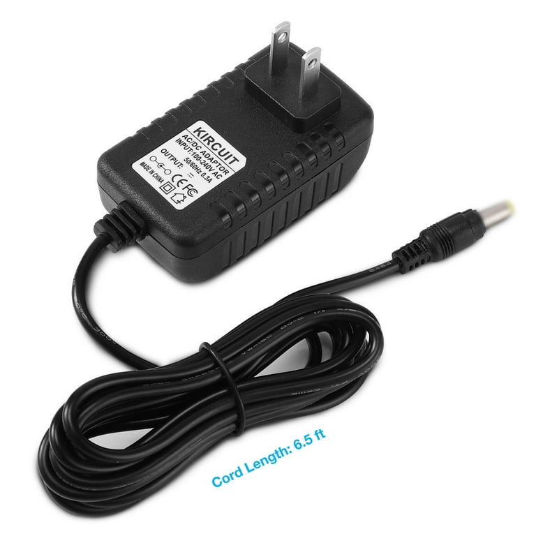 Kircuit AC DC Adapter Compatible with Logitech Model: S-00113 P/N: 880-000211 Wireless Speaker Power, Black