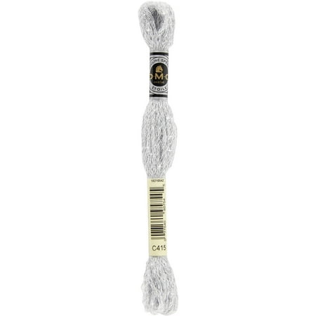 UPC: 0077540957545 | DMC 6-Strand Etoile Embroidery Floss 8.7yd-Pearl Gray