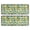 Yellow Lemon Fruits, variant on Kitchen Rugs Sets Of 2,Yellow Lemon Fruits StripedGreen Pattern Anti Fatigue Kitchen Mat Rugs Non Slip Washable,Decorative Kitchen Floor Mats for Kitchen,Sink,Laundry,17"x47" 17"x47"