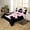 Black Pink, variant on Erosebridal Initial F Letter Comforter Cover Twin, Princess Bow Duvet Cover Twin, Purple Monogrammed Reversible Bedding Twin Size, Microfiber Room Decor, 2pcs(No Comforter)