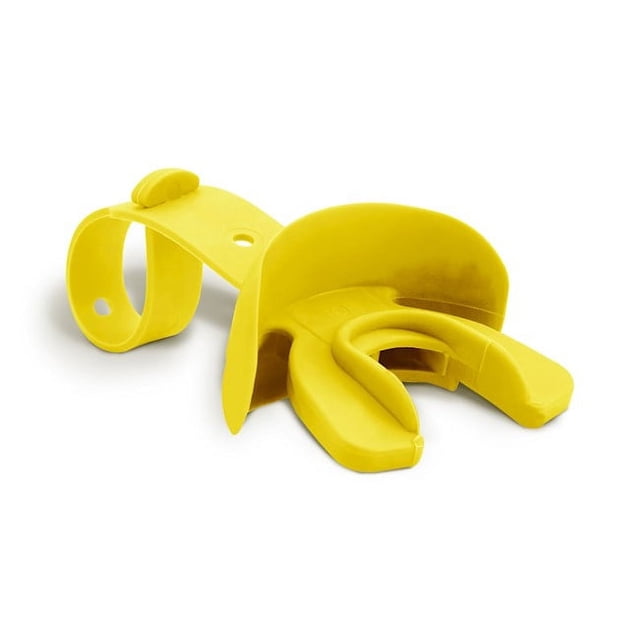 Markwort Vettex Protector Bucal Doubleguard para Fútbol - Juvenil, Amarillo