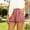 Red, variant on Women's Plaid Shorts with Elastic Waist Comfy Casual Home Shorts Fashion Ruffle Pants Legs Summer Shorts,Red,M