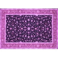 thumbnail image 1 of Ahgly Company Indoor Rectangle Persian Purple Traditional Area Rugs, 8' x 10', 1 of 4