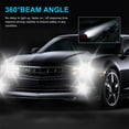 thumbnail image 5 of 2Pcs Super Bright H1 LED Fog Driving Light Bulbs Conversion Kit DRL 6000K Headlights, Replacement 1800LM Daytime Running Light (DRL), H1 LED Light Bulb for Car Truck SUV, 360° Beam Angle, 50W, 12V, 5 of 6