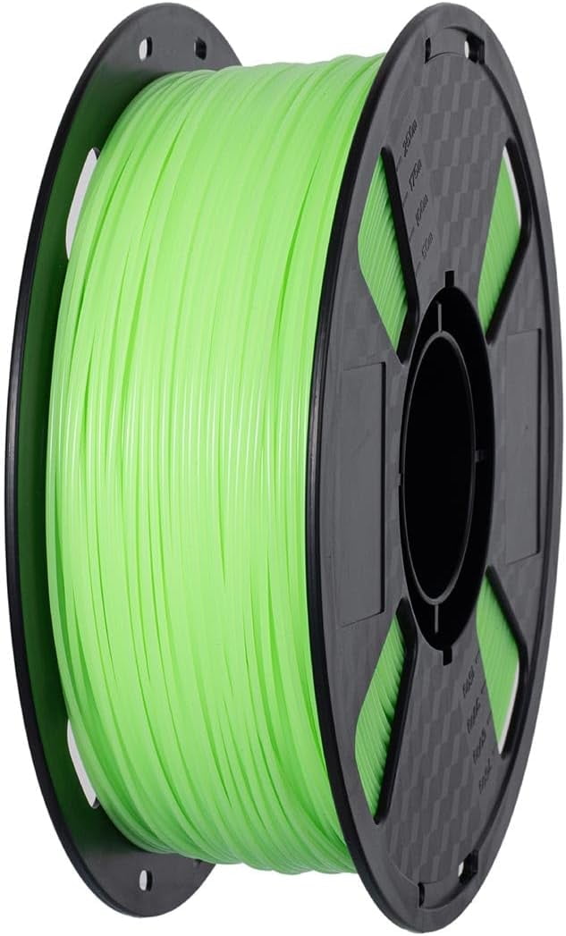 NEOYFC  UV Sunlight Color Changes PLA Filament 1.75mm 1KG Green to Dark Red FDM 3D Printer Filament 3D Printing Materials Color Changing PLA Shift Green Red