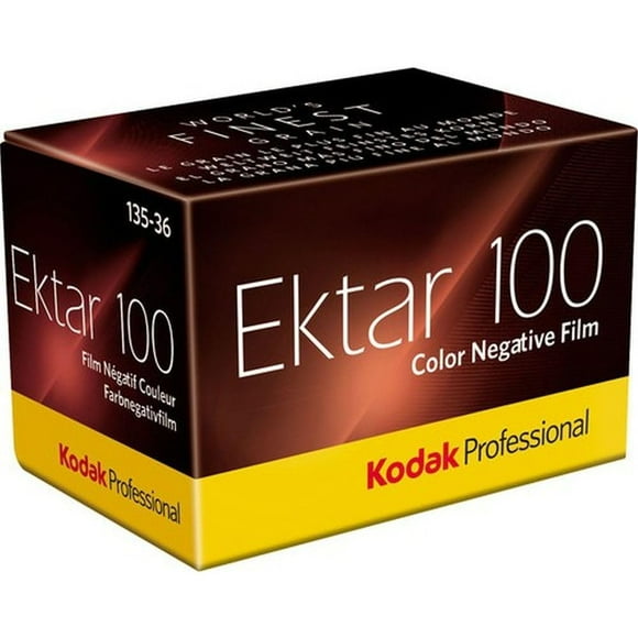 Película Kodak Ektar 100 Professional ISO 100 35 mm 36 exposiciones