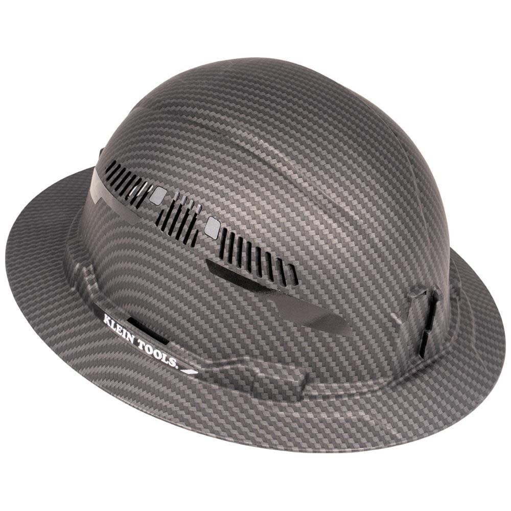 Klein Tools Karbn Full Brim Safety Helmet, Carbon Fiber Gear