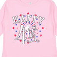 thumbnail image 4 of Inktastic Happy 4th- Fourth of July firework Boys or Girls Long Sleeve Toddler T-Shirt, 4 of 5