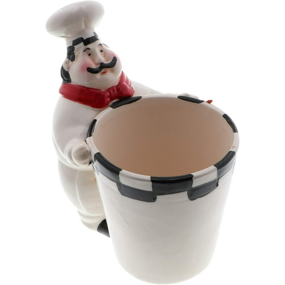 Servette Home Chef Polyresin Utensil Holder