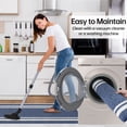 thumbnail image 5 of FloorHug Kitchen Rugs and Mats 2 Pieces, 24"x35"+24"x60", Stain-Resistant and Absorbent Kitchen Mats Non-Slip, Machine Washable Kitchen Floor Mat, Rugs for Kitchen, Floor and Home, Blue, 5 of 9