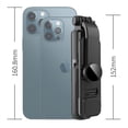 thumbnail image 2 of Trípode para selfies con luz, palo para selfies extensible de 75 cm con control remoto, trípode para teléfono móvil con rotación de 360 grados, 2 of 4