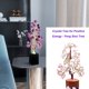 thumbnail image 4 of sweethay Decoración de árbol de cristal, accesorio de espécimen Mineral, regalo de Festival interesante, diseño de escena, decoración artesanal de Decoración del hogar Rosado sweethay HA068005-02, 4 of 6