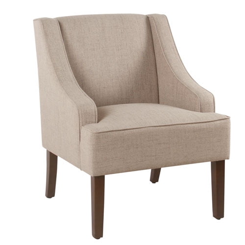 HomePop Classic Swoop Arm Accent Chair
