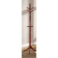 thumbnail image 1 of Furniture of America Kimble Transitional Wood Youth Coat Rack in Cherry, 1 of 2