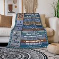 thumbnail image 2 of Gifts for Son, Son Gifts from Mom, Gifts for Adult Son, to My Son Gifts from Mom Dad, Birthday Graduation Gifts for Son, Adult Son Gift Ideas, Gift for My Son Blanket 60"x 50", 2 of 6