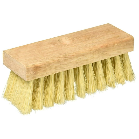 DQB Industries Roof Brush with Threaded Handle Hole, 7"