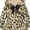 Brown, variant on Girls Long Jacket Outdoor Coat Hooded Female, Black, Size: 4, Widgeon