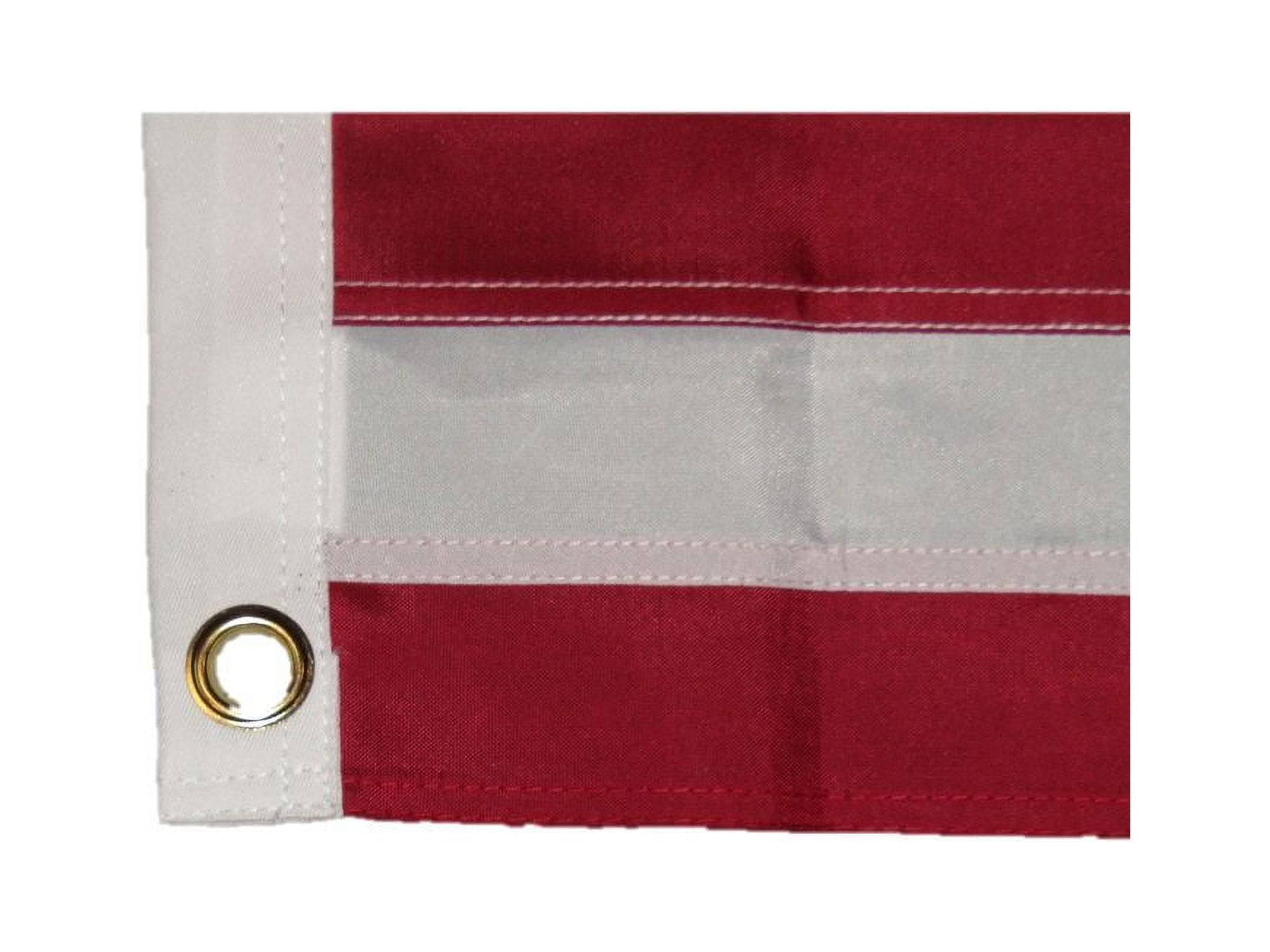 2x3 Embroidered Yacht Ensign USA Nautical 210D Sewn Nylon Flag 2'x3' Boat