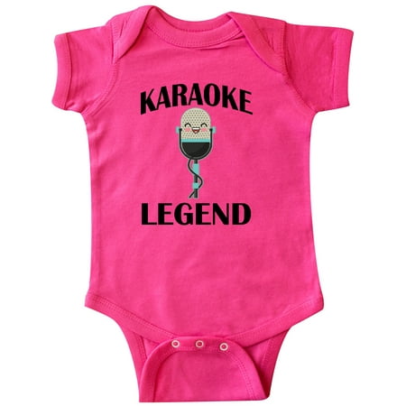 

Inktastic Karaoke Legend Music Gift Gift Baby Boy or Baby Girl Bodysuit