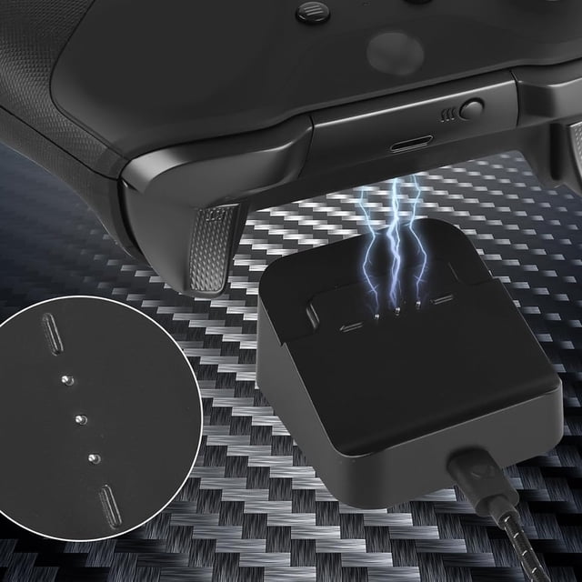 Game Console Charging Cable USB C Charging Dock Magnetic Charging Base for Series 2 and Series 2 Core 1797 with 3 Meter Cable Advanced Safety Features
