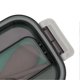 thumbnail image 3 of 304 Stainless Steel Bento Box Adult Lunch Box Single Layer Microwave Safe Portable Split Bento Box for Students Office Workers Mint Green, 3 of 4