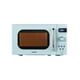 thumbnail image 1 of COMFEE' - Horno de microondas pequeño retro con tamaño compacto, 9 menús preestablecidos, placa giratoria con memoria de posición, función de silencio, microondas de encimera para espacios pequeños,, 1 of 5