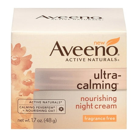 aveeno nourishing calming fragrance ultra cream night tracking ships purchase within hours