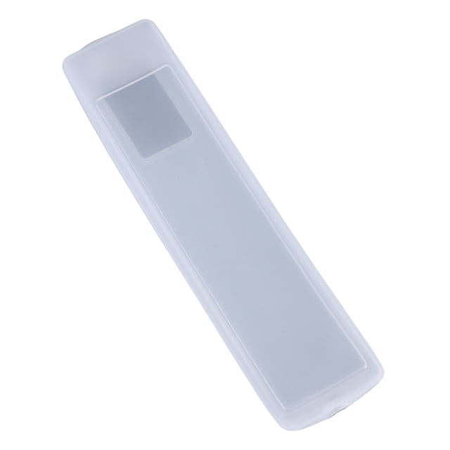 EeaseMX Funda protectora de silicona para TV, 21 x 5 x 1,7 cm (transparente)