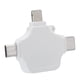 thumbnail image 4 of SR302 Lector de tarjetas OTG 3 en 1 Adaptador multifunción USB3.0 apto para teléfonos móviles IOS tipo cBlanco, 4 of 8