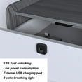 thumbnail image 4 of Fingerprint Cabinet Lock, 0.5 Seconds Fast Unlocking Child Safety Drawer Lock, Embedded Hidden File Cabinet Lock, Smart Furniture Privacy Lock for Secret Safe, Cupboard, Nightstand, 4 of 7