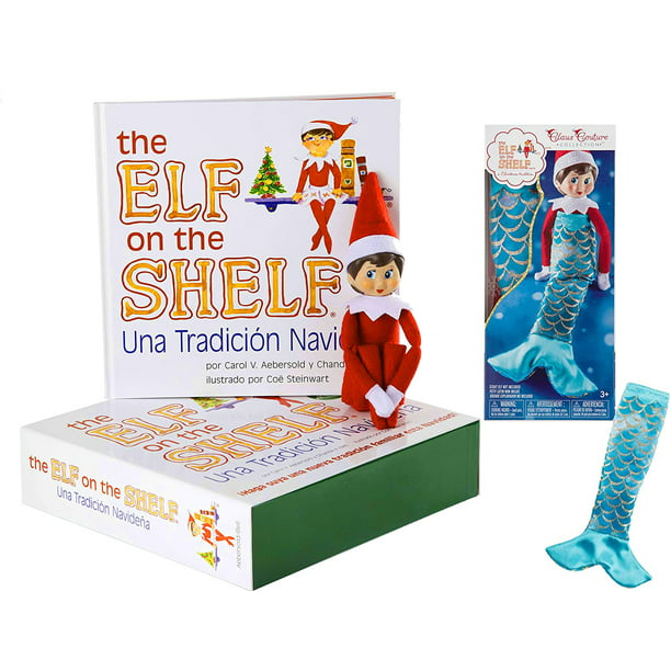 The Elf on the Shelf A Christmas Tradition in Spanish with Blue Eyed ...