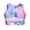 Colorful Pink, variant on iiniim Kids Girls Tie Dye Cutout Back Crop Top Gymnastics Dance Workou Sports Bra Cami Shirts A Colorful 12