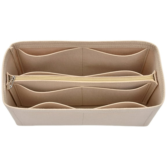 Felt Handbag Organizers Insert Multiple Pocket Purse Liner Organiser for Shoulder Bag Inner Pocket