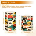 thumbnail image 6 of Yayeee Flameless Candles with Remote Flickering Battery Operated Multi Color Changing, Beige Geometric, 6 of 7