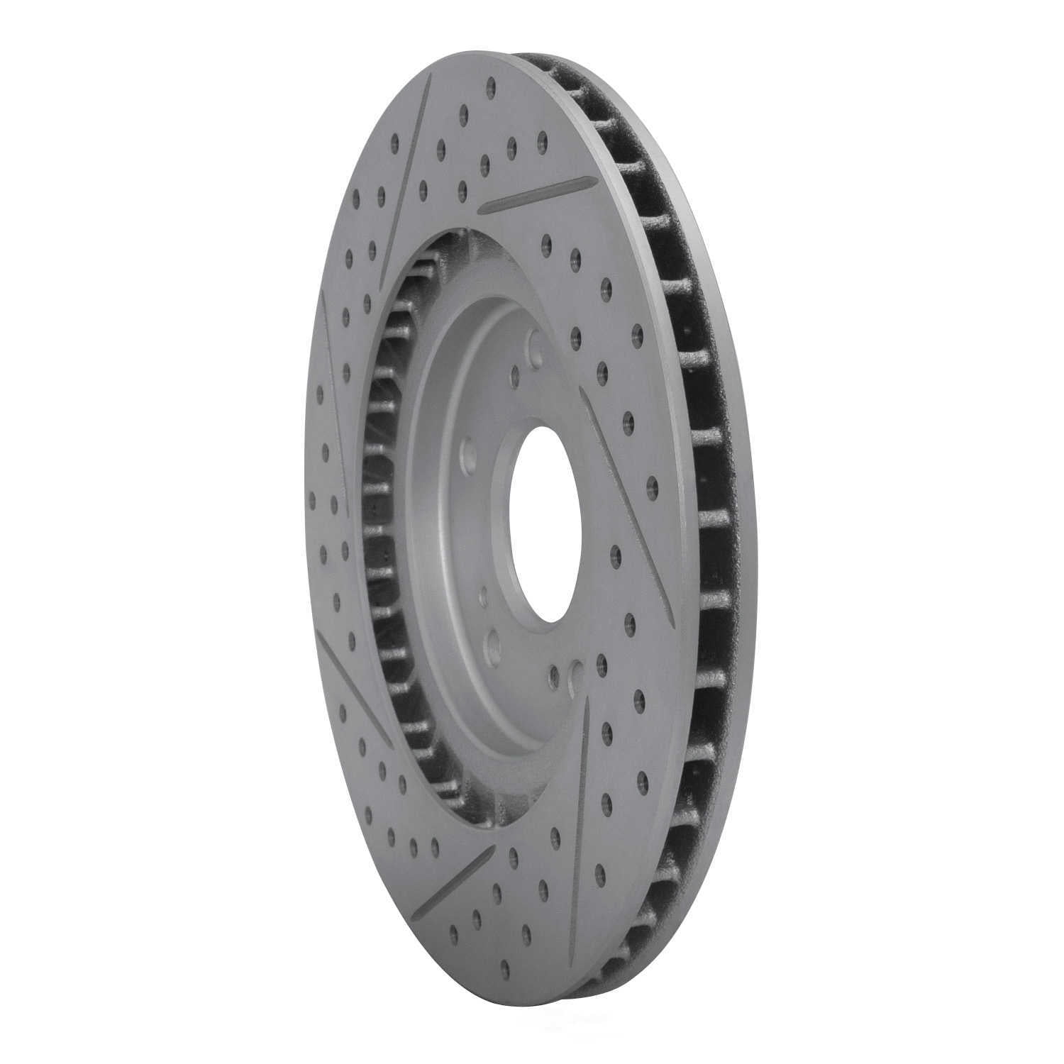 Dynamic Friction Company 830-58012R DFC Geoperformance Rotor - Drilled and Slotted