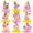 PD55, variant on 9 pack Mario Party Honeycomb Centerpiece Table Decorations Birthday Party Decorations Mario Theme Birthday Party Supplies