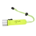 thumbnail image 4 of Linterna de buceo de 3 W, amarilla, profesional, con interruptor magnético, resistente al agua, LED de alto brillo, para buceo subacuático., 4 of 14