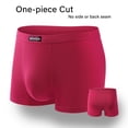 thumbnail image 4 of wirarpa Mens Underwear Modal Trunk Boxer Briefs Short Leg 4 Pack Sizes S-3XL, 4 of 5
