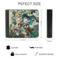 thumbnail image 2 of Genshin Impact Slim Bifold Wallet Purse Leather Wallets for Men Women Card Holder Wallets - Thin & Stylish, 2 of 7