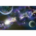 thumbnail image 3 of IDEA4WALL 6pcs Planets of Solar System Peel and Stick Wallpaper Removable Wall Murals Large Wall Stickers for Home Decoration, 100"x24", 3 of 4